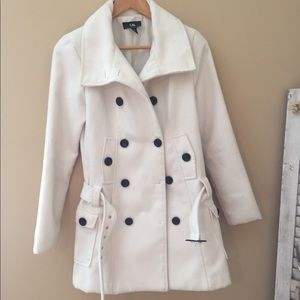 Winter White Coat